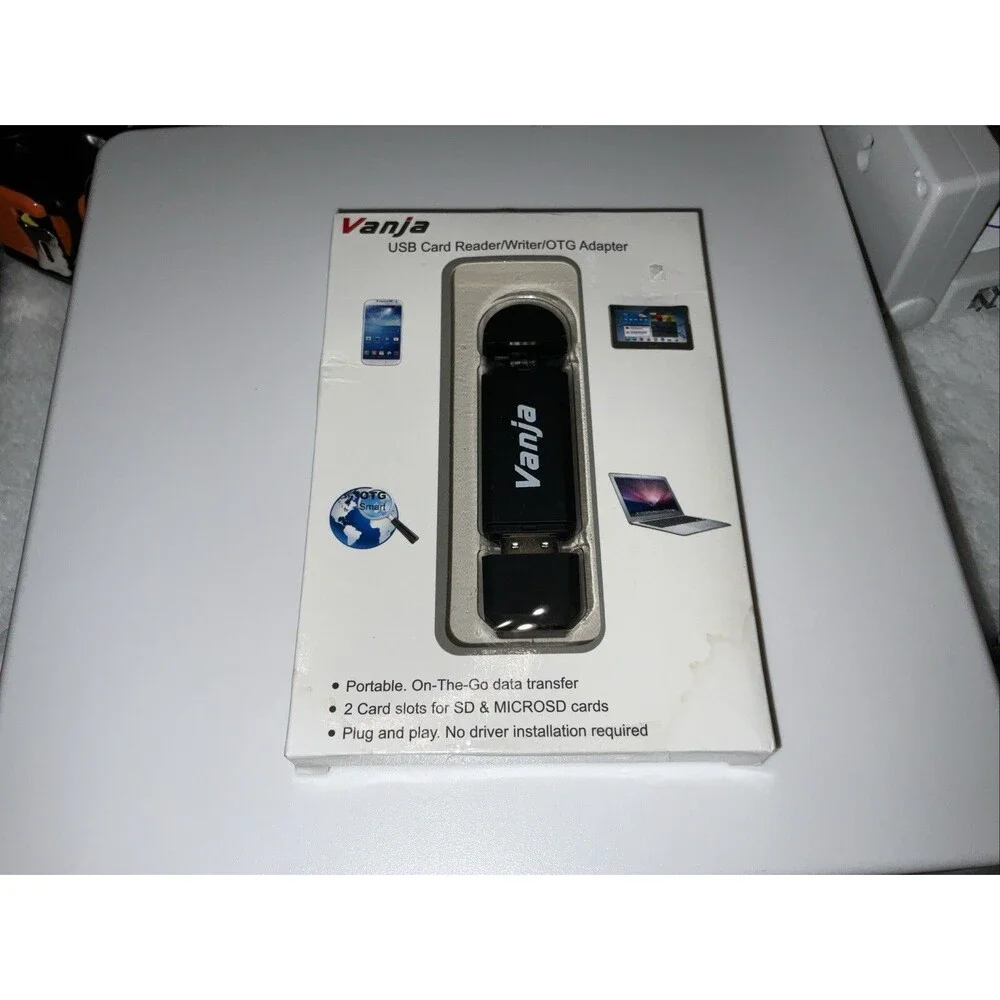 Vanja USB Type C SD Card Reader, USB 3.0 Micro SD Card Reader OTG Adapter New
